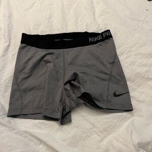 Nike Pro Gray Compression Shorts